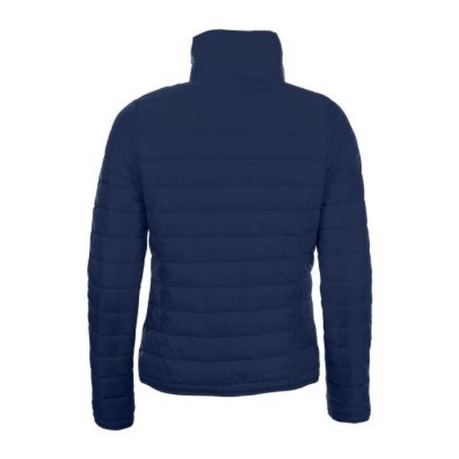 Marineblau - Back - SOLS Damen Steppjacke - Jacke, gepolstert, wasserabweisend