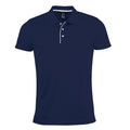 Marineblau - Front - SOLS Herren Pique Polo Shirt Performer, Kurzarm