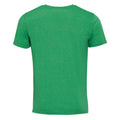 Grün meliert - Back - SOLS Herren T-Shirt Mixed, Kurzarm