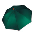 Flaschengrün - Front - Kimood Unisex Regenschirm
