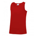 Feuerrot - Front - AWDis Kinder Just Cool Tank Top