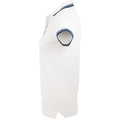 Weiß-Marineblau - Side - SOLS Damen Pasadena Pique Polo-Shirt, kurzärmlig