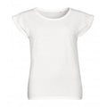 Weiß - Front - SOLS Damen Melba T-Shirt, kurzärmlig