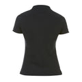 Schwarz - Back - Canterbury Damen Waimak Pique Polo-Shirt, kurzärmlig