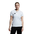 Weiß - Side - Canterbury Damen Waimak Pique Polo-Shirt, kurzärmlig