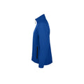 Königsblau - Lifestyle - SOLS Herren Race Softshell-Jacke mit durchgehendem Reißverschluss, wasserabweisend