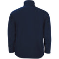 Marineblau - Back - SOLS Herren Race Softshell-Jacke mit durchgehendem Reißverschluss, wasserabweisend