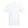 Weiß - Back - Henbury Herren Pique Polo-Shirt
