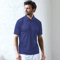 Marineblau - Back - AWDis Just Cool Herren Kurzarm Poloshirt