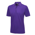 Violett - Front - AWDis Just Cool Herren Kurzarm Poloshirt