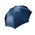 Marineblau - Front - Kimood Storm Golf Regenschirm manuell