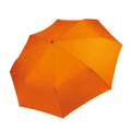 Orange - Front - Kimood Kompakt Mini Regenschirm