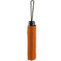 Orange - Back - Kimood Kompakt Mini Regenschirm
