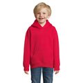 Rot - Side - SOLS Kinder Slam Kapuzen Sweatshirt