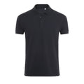 Marineblau - Front - SOLS Herren Phoenix Kurzarm Pique Polo Shirt