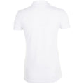 Weiß - Back - SOLS Damen Phoenix Kurzarm Pique Polo Shirt