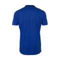 Royal Blau-Marineblau - Side - SOLS Herren Classico Kontrast Kurzarm Fußball T-Shirt