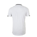 Weiß-Schwarz - Side - SOLS Herren Classico Kontrast Kurzarm Fußball T-Shirt