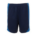 Marineblau-Royal Blau - Front - SOLS Kinder Olimpico Fußball Shorts