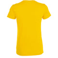 Goldgelb - Back - SOLS Damen Kurzarm-T-Shirt Regent