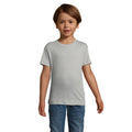 Pur Grau - Back - SOLS Kinder Regent Kurzarm T-Shirt