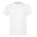 Weiß - Front - SOLS Kinder Regent Kurzarm T-Shirt