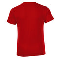 Rot - Back - SOLS Kinder Regent Kurzarm T-Shirt
