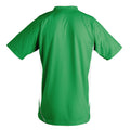 Leuchtgrün-Weiß - Back - SOLS Kinder Maracana 2 Kurzarm Fußball T-Shirt