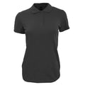 Schwarz - Front - SOLS Damen Polo-Shirt Perfect Kurzarm