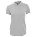Grau meliert - Front - SOLS Damen Polo-Shirt Perfect Kurzarm