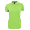 Apfelgrün - Front - SOLS Damen Polo-Shirt Perfect Kurzarm