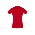 Rot - Side - SOLS Damen Polo-Shirt Perfect Kurzarm