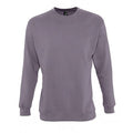 Grau - Front - SOLS Unisex Supreme Sweatshirt