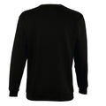 Schwarz - Back - SOLS Unisex Supreme Sweatshirt