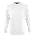Weiß - Front - SOLS Unisex Supreme Sweatshirt