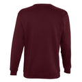 Burgunder - Back - SOLS Unisex Supreme Sweatshirt
