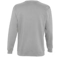 Grau Meliert - Back - SOLS Unisex Supreme Sweatshirt