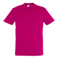 Fuchsia - Front - SOLS Regent Herren T-Shirt, Kurzarm