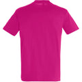 Fuchsia - Back - SOLS Regent Herren T-Shirt, Kurzarm