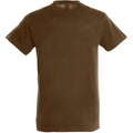 Braun - Back - SOLS Regent Herren T-Shirt, Kurzarm