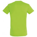 Limette - Back - SOLS Regent Herren T-Shirt, Kurzarm