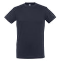 Marineblau - Front - SOLS Regent Herren T-Shirt, Kurzarm