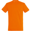 Orange - Back - SOLS Regent Herren T-Shirt, Kurzarm