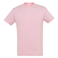 Rosa - Front - SOLS Regent Herren T-Shirt, Kurzarm