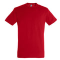 Rot - Front - SOLS Regent Herren T-Shirt, Kurzarm