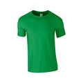 Irisches Grün - Front - Gildan Herren Soft Style T-Shirt