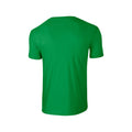 Irisches Grün - Back - Gildan Herren Soft Style T-Shirt