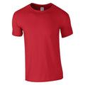 Rot - Back - Gildan Herren Soft Style T-Shirt