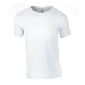Weiß - Back - Gildan Herren Soft Style T-Shirt
