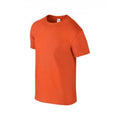 Orange - Back - Gildan Herren Soft Style T-Shirt